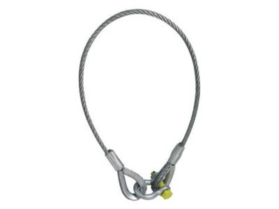 Veiligheidskabel Eurolite 1000x10mm m.Schäkel bis400kg Veiligheidskabel Eurolite 1000x10mm m.Schäkel bis400kg