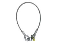 Veiligheidskabel Eurolite 1000x10mm m.Schäkel bis400kg