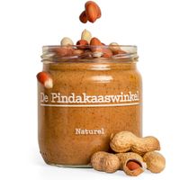 Naturel Pindakaas met stukjes