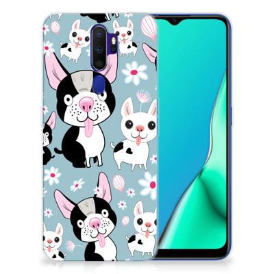 OPPO A9 2020 TPU Hoesje Hondjes