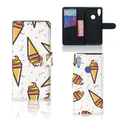 Xiaomi Redmi Note 7 Book Cover Icecream