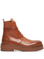 Marsèll bottines Zuccolona en cuir - Marron