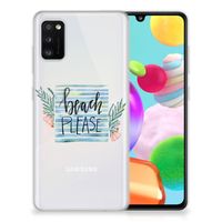 Samsung Galaxy A41 Telefoonhoesje met Naam Boho Beach