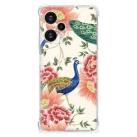 Case Anti-shock voor Xiaomi Poco F5 Pink Peacock