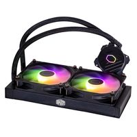 Cooler Master MasterLiquid 240L Core ARGB Processor Kit voor vloeistofkoeling 12 cm Zwart - thumbnail