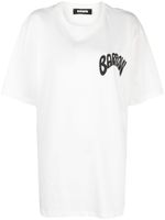 BARROW t-shirt en coton à logo imprimé - Blanc