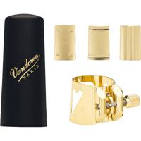 Vandoren LC090P Optimum V-16 gouden eboniet ligatuur voor bariton saxofoon