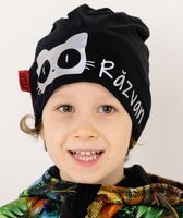 Baggy Hat Reflex Cat Black - thumbnail