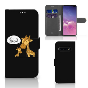 Samsung Galaxy S10 Plus Leuk Hoesje Giraffe