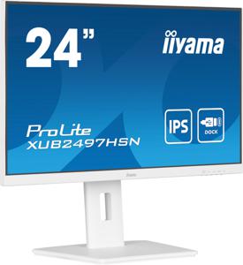 Iiyama ProLite XUB2497HSN-W1 LED-monitor Energielabel E (A - G) 60.5 cm (23.8 inch) 1920 x 1080 Pixel 16:9 1 ms HDMI, DisplayPort, Hoofdtelefoon (3.5 mm