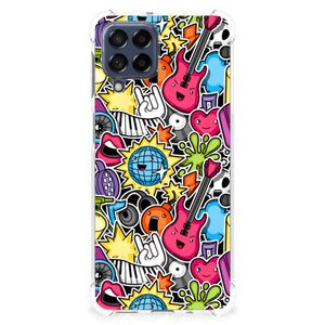 Samsung Galaxy M53 Anti Shock Bumper Case Punk Rock