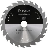 Bosch Accessories Bosch 2608837674 Hardmetaal-cirkelzaagblad 150 x 20 mm Aantal tanden: 24 1 stuk(s) - thumbnail