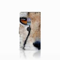 Sony Xperia XZ2 Telefoonhoesje met Pasjes Cheetah