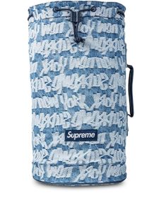 Supreme sac à dos en jean - Bleu