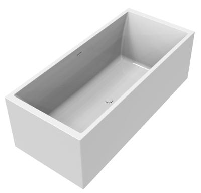 Mueller Drito vrijstaand bad 180x80cm wit Mueller Drito vrijstaand bad 180x80cm wit