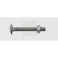 SWG 22685067 Platbolkopschroef 8 mm 50 mm Buitenzeskant DIN 603 RVS A2 25 stuk(s) - thumbnail