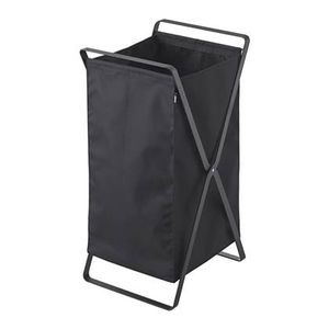 Yamazaki Tower wasmand 45 l Rechthoekig Polyester, Polypropyleen (PP), Staal Zwart