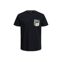 JACK & JONES JUNIOR T-shirt Pock met printopdruk zwart