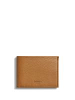 Shinola porte-cartes en cuir à logo embossé - Marron