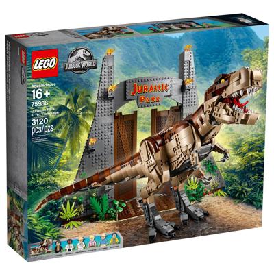 LEGO Jurassic World Jurassic Park: T. rex chaos 75936