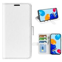 Xiaomi Redmi Note 11/11S Wallet Case met Magnetische Sluiting - Wit