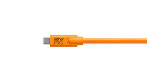 Tether Tools CUC15-ORG USB-kabel USB 3.2 Gen 1 (3.1 Gen 1) 4,6 m USB C Oranje