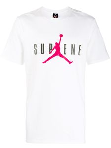 Supreme t-shirt Jordan - Blanc