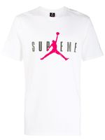 Supreme t-shirt Jordan - Blanc