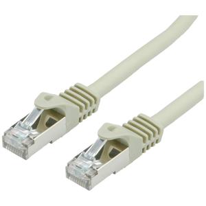 VALUE S/FTP-kabel Cat.7, met RJ-45-connectoren (500 MHz / Klasse EA), grijs, 2 m