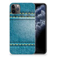 Apple iPhone 11 Pro Max Silicone Back Cover Jeans - thumbnail