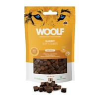 Woolf Konijn Zachte Kubussen Hond Treats 100g, Single Packet