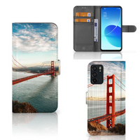 OPPO Reno6 5G Flip Cover Golden Gate Bridge