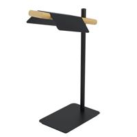 Eglo Bureaulamp Ermua zwart met hout 98837