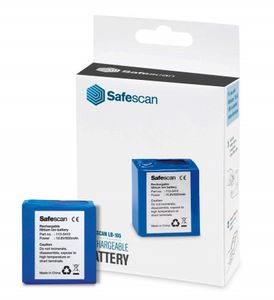 Safescan LB-105 industrieel oplaadbare batterij/accu Lithium-Ion (Li-Ion) 600 mAh 10,8 V