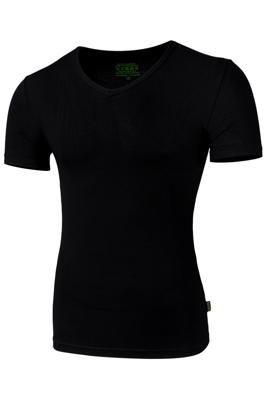 Bamboe heren t-shirt met v-hals Bamboe heren t-shirt met v-hals