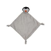 Nature Planet Pinguin tuttel/knuffeldoekje - 40 cm - Dieren knuffels - Baby geboorte kraamcadeaus