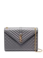 Saint Laurent grand sac porté épaule Envelope - Gris - thumbnail