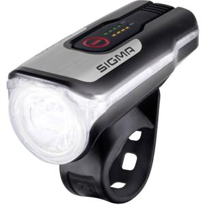 Sigma AURA 80 Koplamp LED werkt op een accu Zwart