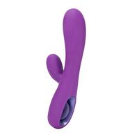 UltraZone Tease 6x Rabbit Style Silicone Vibe - Purple