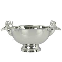 Verzilverde Schaal Hert (30 x 16 cm)