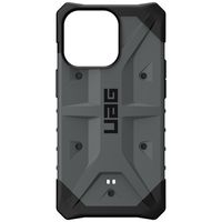 UAG - Pathfinder backcover hoes - iPhone 13 Pro - Zilver + Lunso Tempered Glass - thumbnail