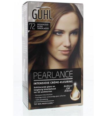Guhl Guhl Pearlance Intensieve Cremekleur 72 Middenblond (1set)
