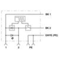 Phoenix Contact SAC-3P- 5,0-PUR/A-1L-R-ES 1413116 Klepstekker met aangegoten kabel Zwart Inhoud: 1 stuk(s) - thumbnail