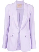 TWINSET blazer à col châle - Violet