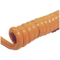 BKL Electronic 1506151 Spiraalkabel H07BQ-F 400 mm / 1600 mm 5 G 4.0 mm² Oranje 1 stuk(s)