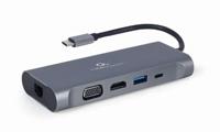 Gembird A-CM-COMBO7-01 Interface Hub USB 3.2 Gen 1 (3.1 Gen 1) Type-A 625 Mbit/s Grey