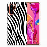 Huawei P30 Pro TPU Hoesje Zebra