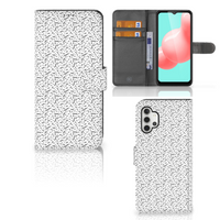 Samsung Galaxy A32 5G Telefoon Hoesje Stripes Dots - thumbnail