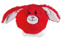 Karlie Moppelchen Haas Flappy, hondenspeelgoed, pluche, roze, 15 x 12 x 14 cm