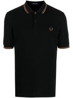 Fred Perry polo à logo brodé - Noir - thumbnail